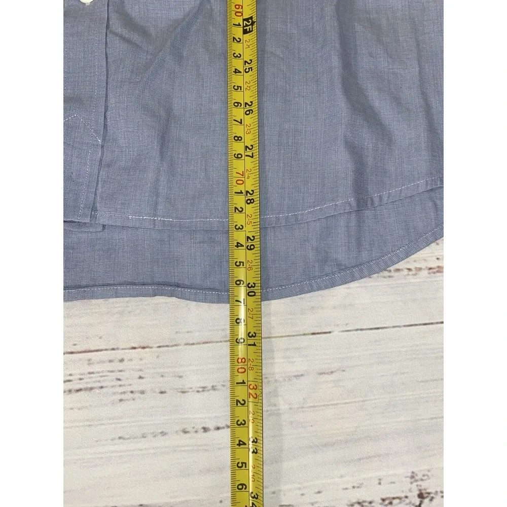 Banana Republic Mens Blue Shirt  L Button Up Relaxed Fit